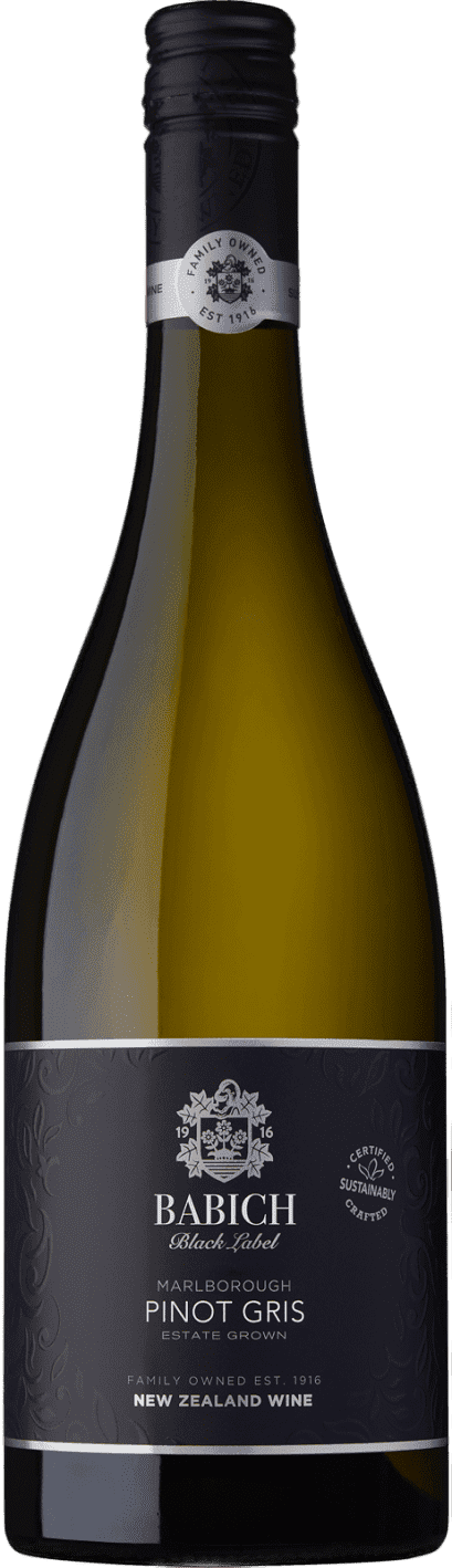 Babich Black Label Pinot Gris 2022 új-zélandi bor Marlborough-ból