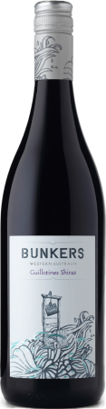 Bunkers Guillotines Shiraz 2020 ausztrál bor