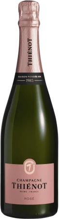 Champagne Thiénot Rosé brut francia pezsgő