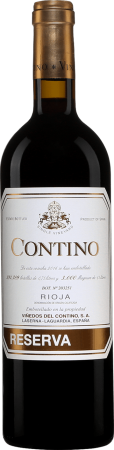 Contino Reserva tempranillo 2019 spanyol bor Riojából