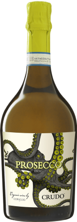 Crudo Prosecco Organic DOC Treviso 2024 olasz habzóbor