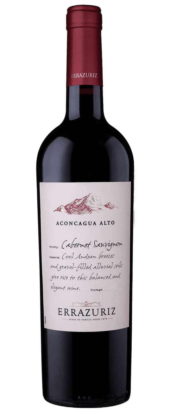 Errazuriz Aconcagua Alto Cabernet Sauvignon 2022 chilei bor