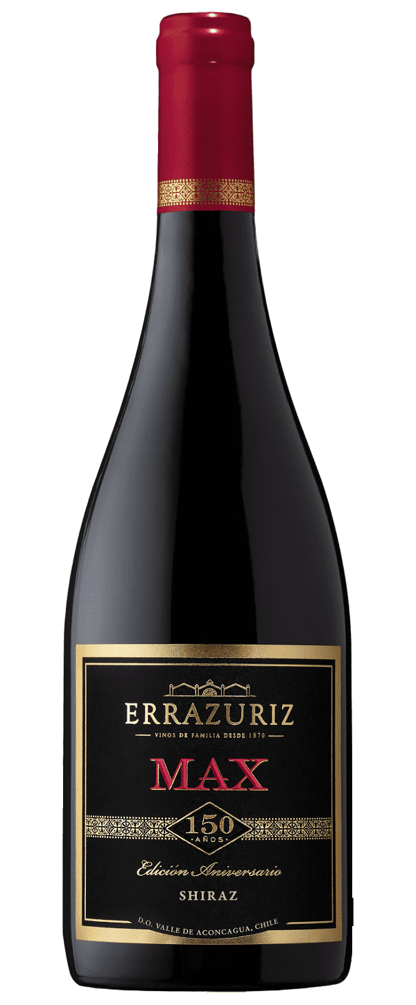 Errazuriz Max Shiraz 2021 chilei bor Aconcaguából
