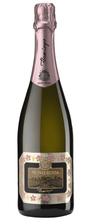 Monte Rossa Franciacorta Flamingo Rose Brut olasz pezsgő
