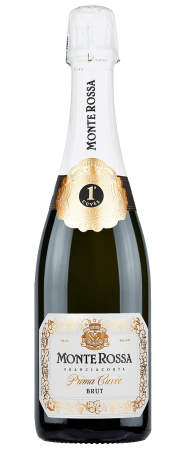 Monte Rossa Franciacorta Prima Cuvee Brut olasz pezsgő