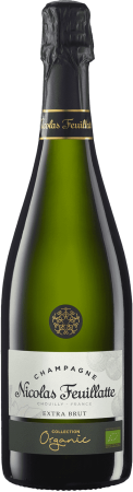 Nicolas Feuillatte Collection Organic extra brut francia pezsgő
