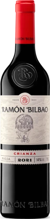 Ramon Bilbao Crianza Tempranillo 2021 spanyol bor Riojából