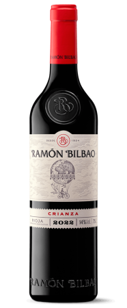 Ramon Bilbao Crianza Tempranillo 2022 spanyol bor Riojából