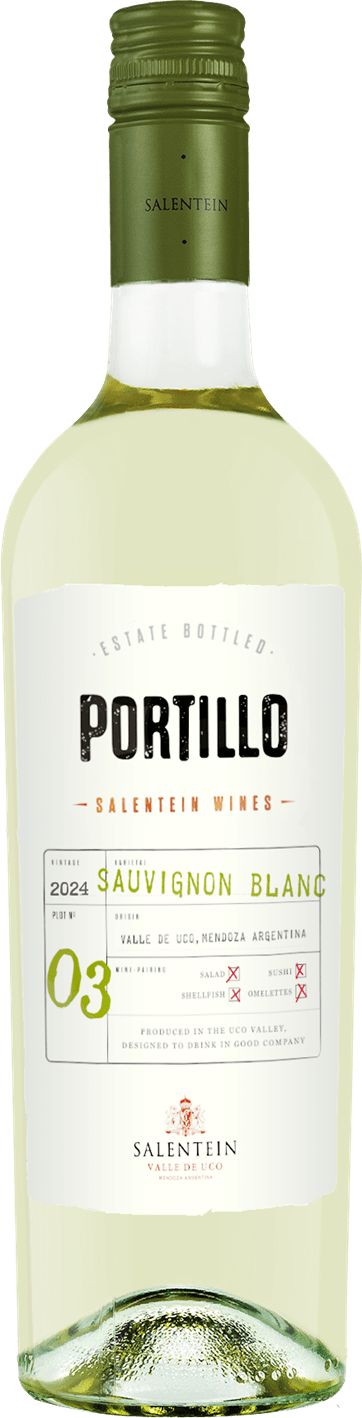 Salentein Portillo Sauvignon Blanc 2024 argentin bor Mendozából