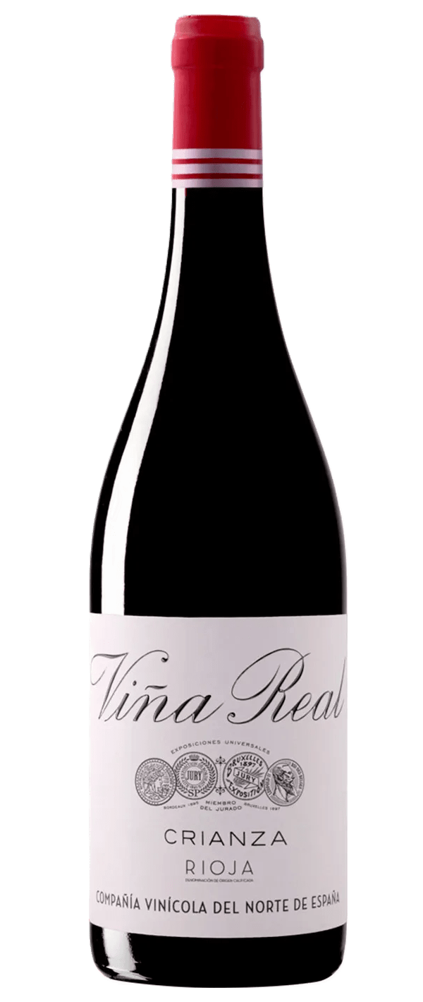 Vina Real Crianza tempranillo 2020 spanyol bor