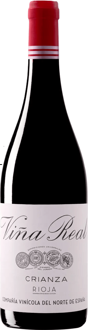 Vina Real Crianza tempranillo 2020 spanyol bor